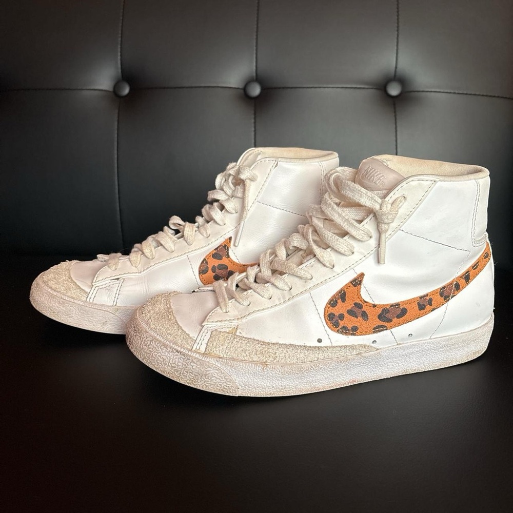 Nike cheetah print blazers